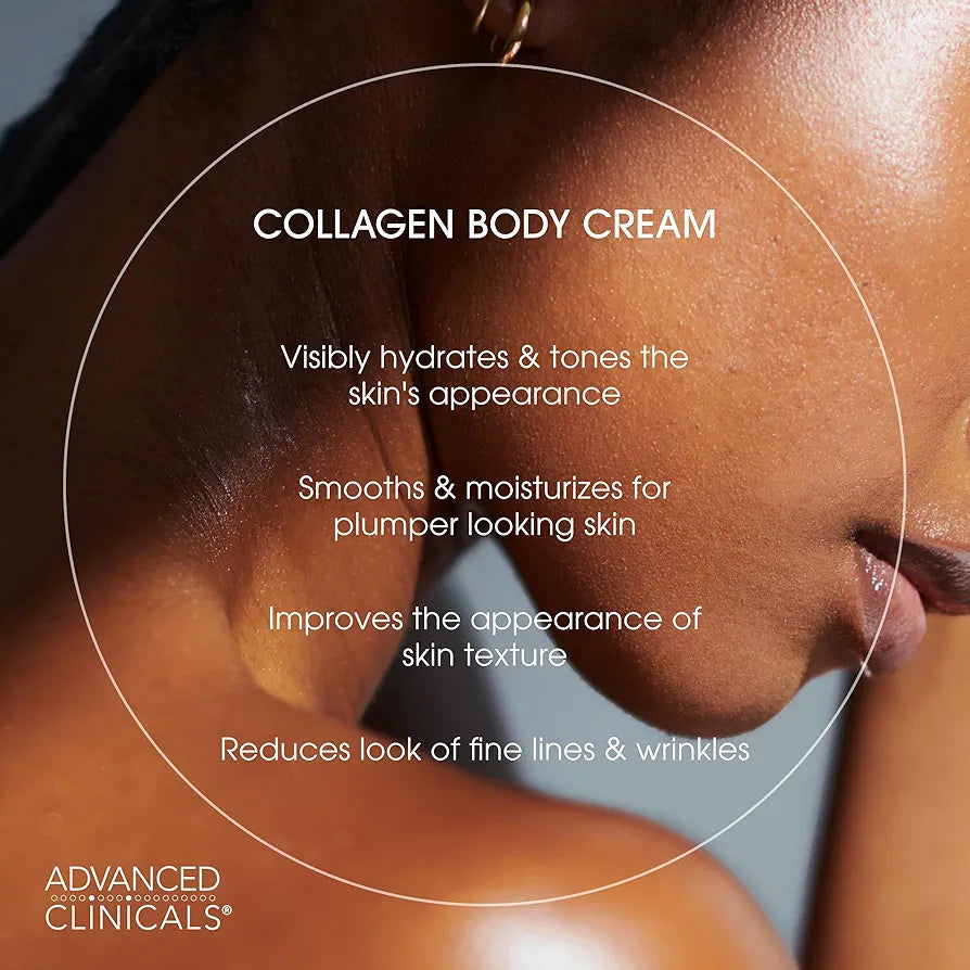 Advanced Clinicals Collagen Advanced Moisturizing Cream