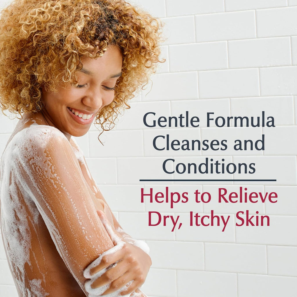 Eucerin Skin Calming Body Wash texture
