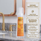 Cantu Wave Whip Curling Mousse