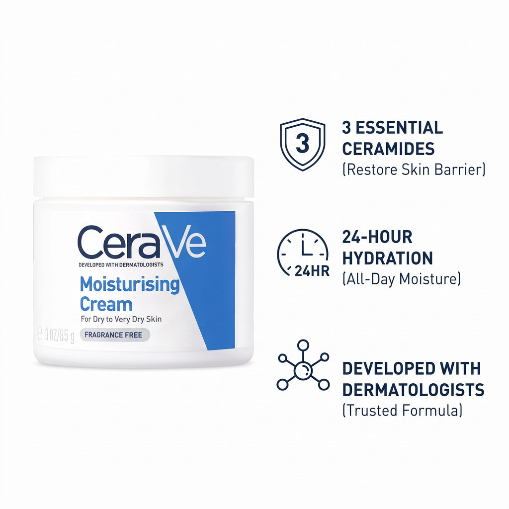 CeraVe Eye Repair Cream – For Dark Circles, Puffiness & Fine Lines