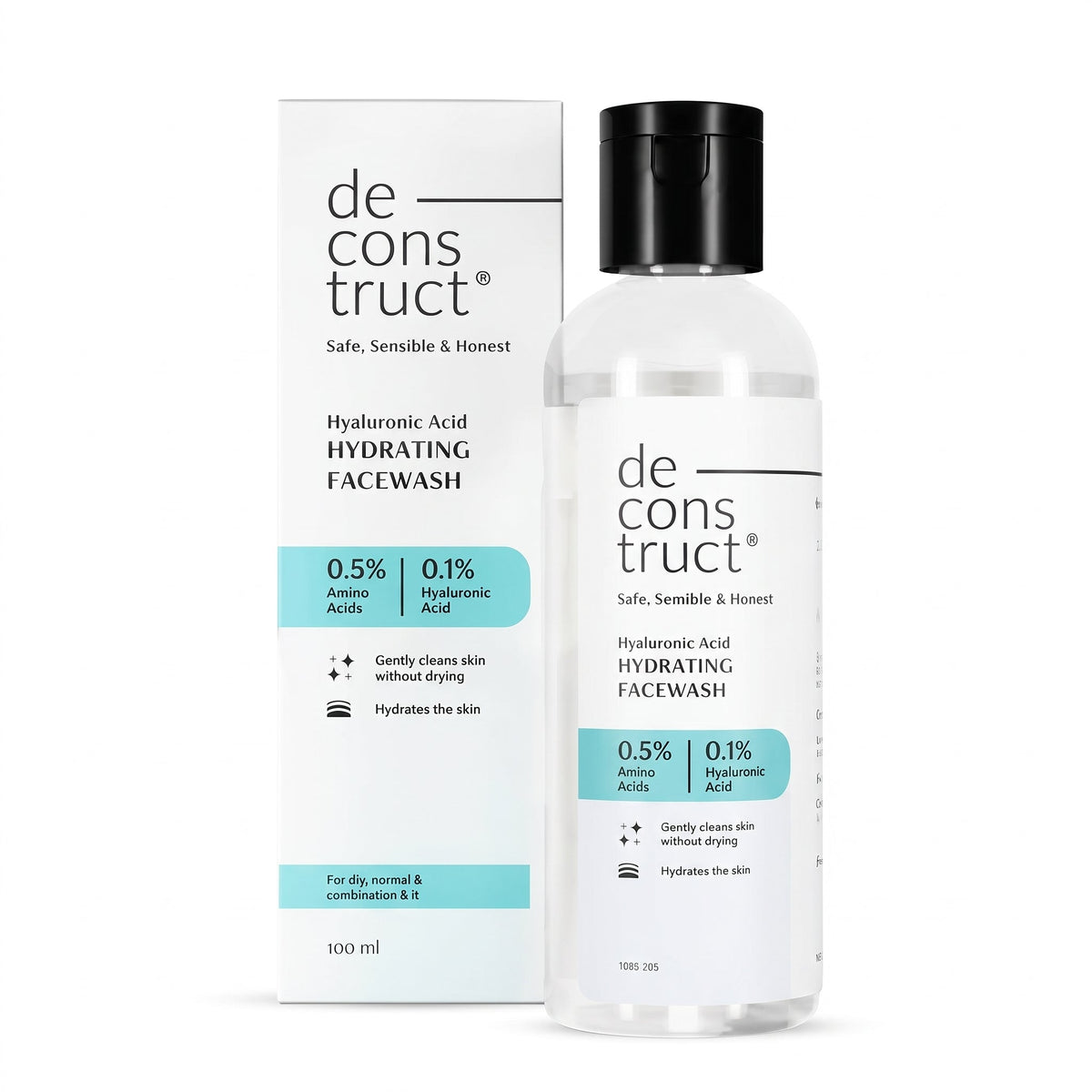 Deconstruct Hyaluronic Acid Hydrating Facewash