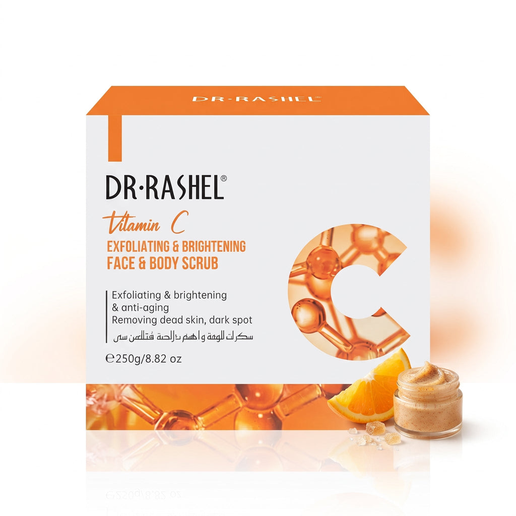 Dr. Rashel Vitamin C – Exfoliating & Brightening Face & Body Scrub