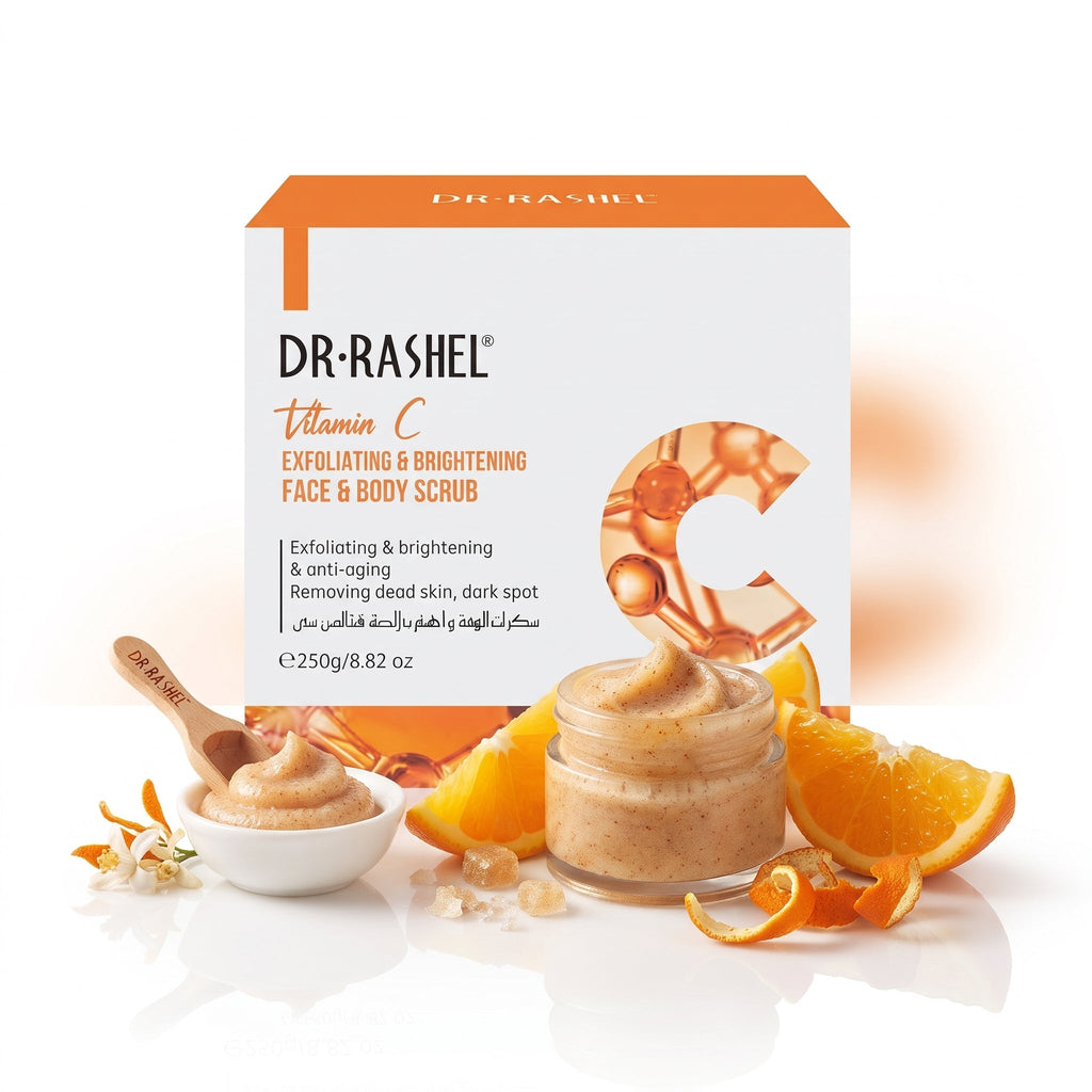 Dr. Rashel Vitamin C – Exfoliating & Brightening Face & Body Scrub
