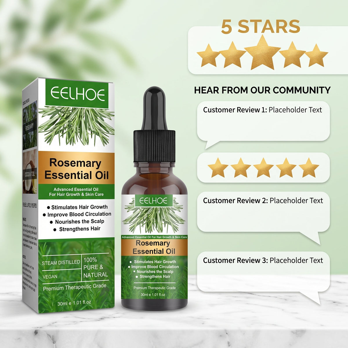 Rosemary Hair Growth Oil – image 14