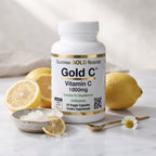 California Gold Nutrition Gold C, USP Grade Vitamin C, 1,000 mg, 60 Veggie Capsules