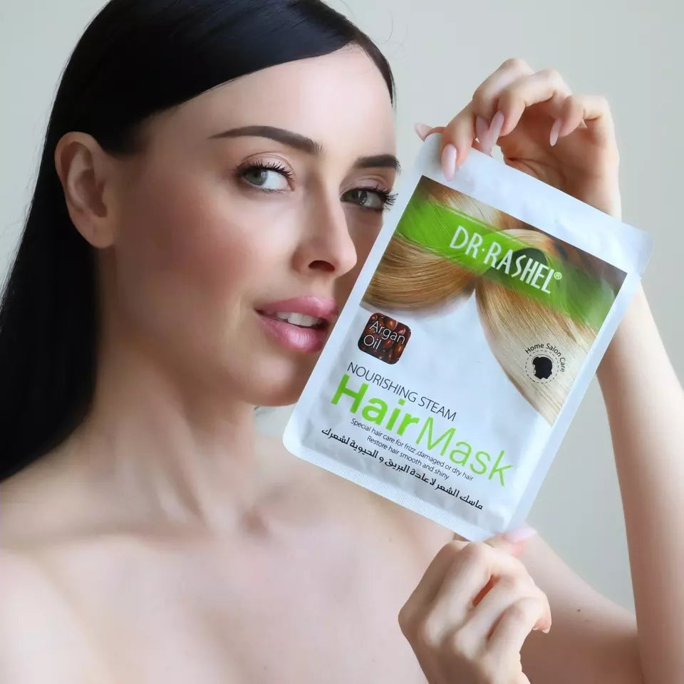 Dr. Rashel Argan Oil Hair Mask 40g – Deep Nourishing Repair Mask for Dry, Damaged Hair