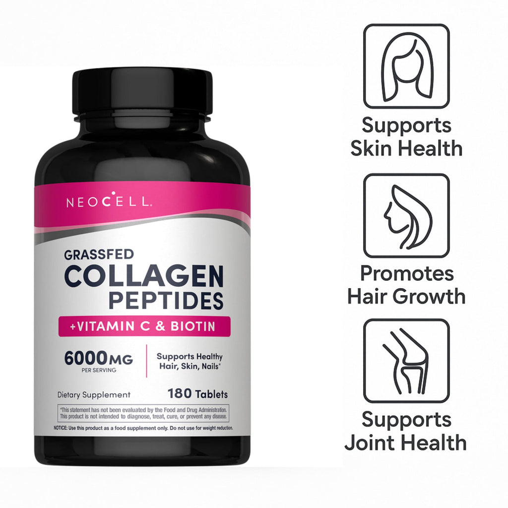 NeoCell Grassfed Collagen Peptides + Vitamin C & Biotin – image 4