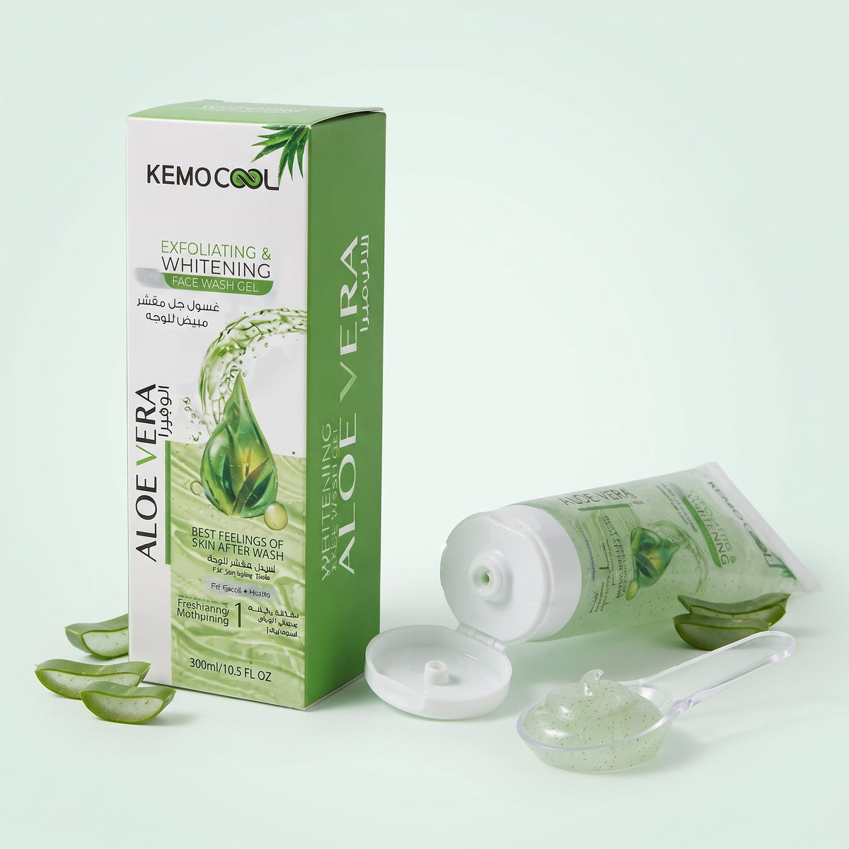 Kimo Cool Aloe vera face wash cream 150 ml