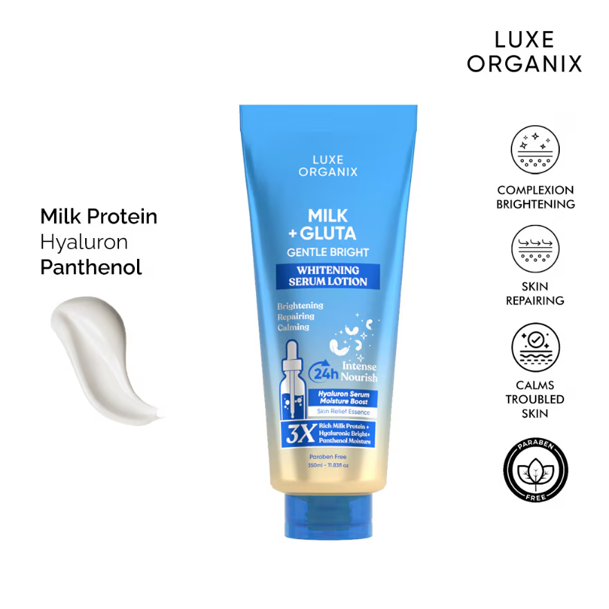 Luxe Organix Milk + Gluta Whitening Serum Lotion 🥛 – image 2