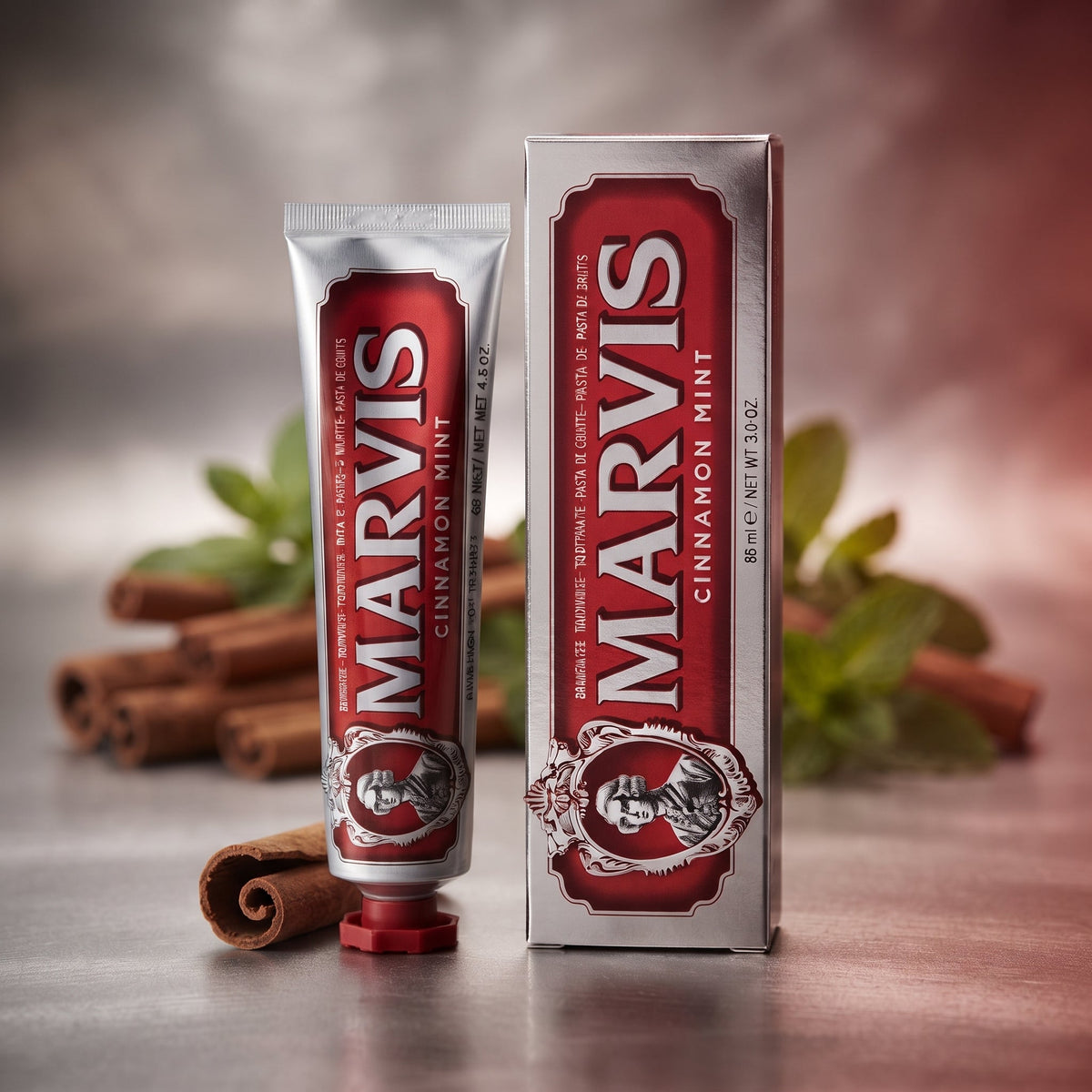 Marvis Cinnamon Mint Toothpaste – image 2