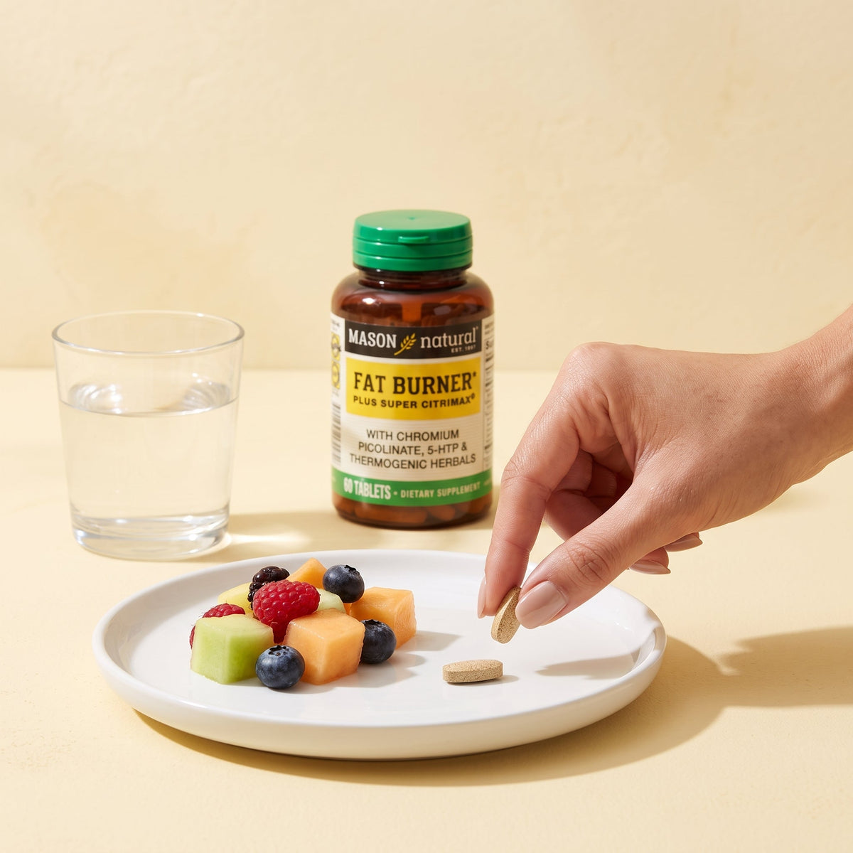 Mason Natural, Fat Burner Plus Super Citrimax, 60 Tablets – image 2