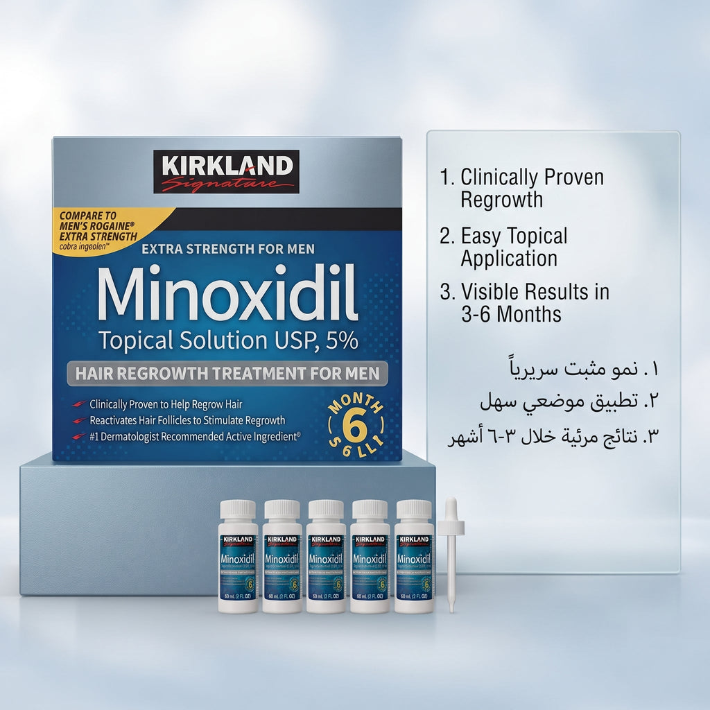 Minoxidil 5% Topical Solution (Extra Strength for Men) – image 2