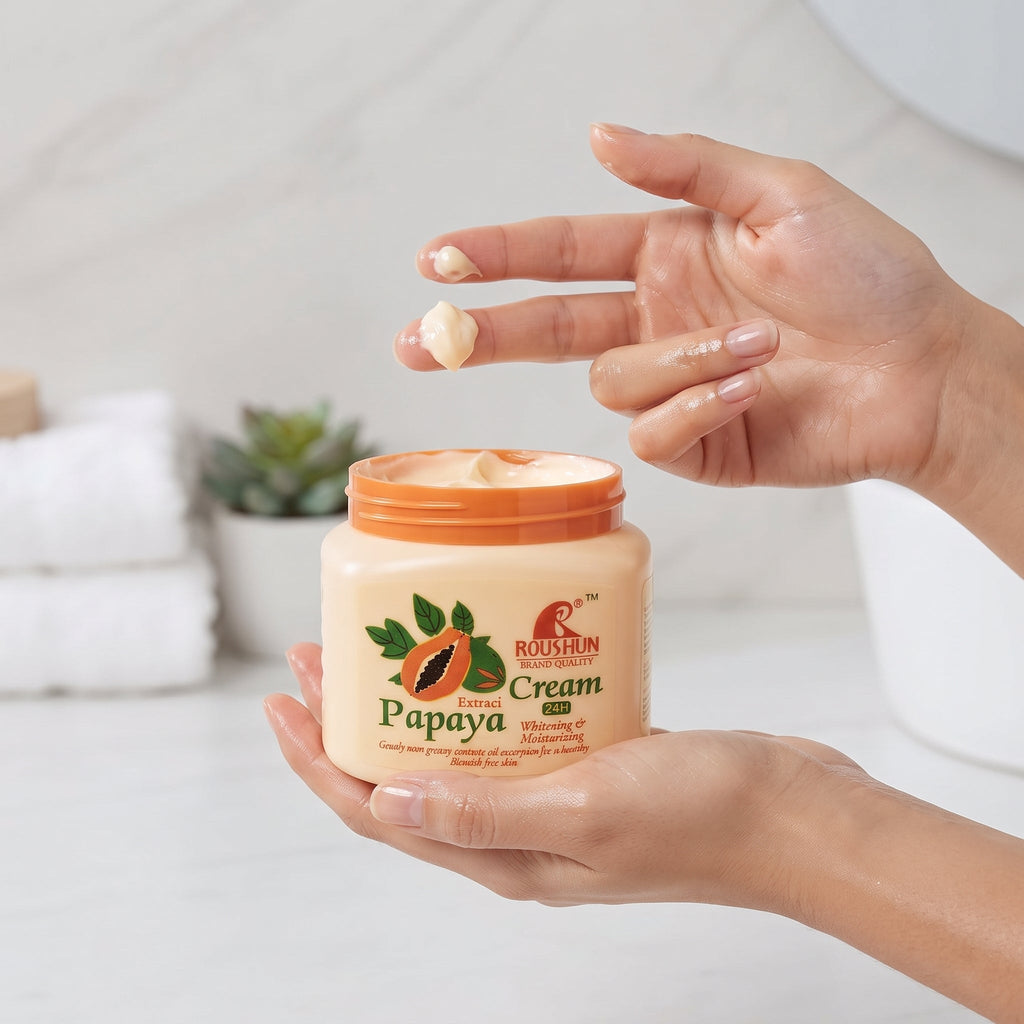 Roushun Papaya Extract Whitening And Moisturizing Cream – image 4