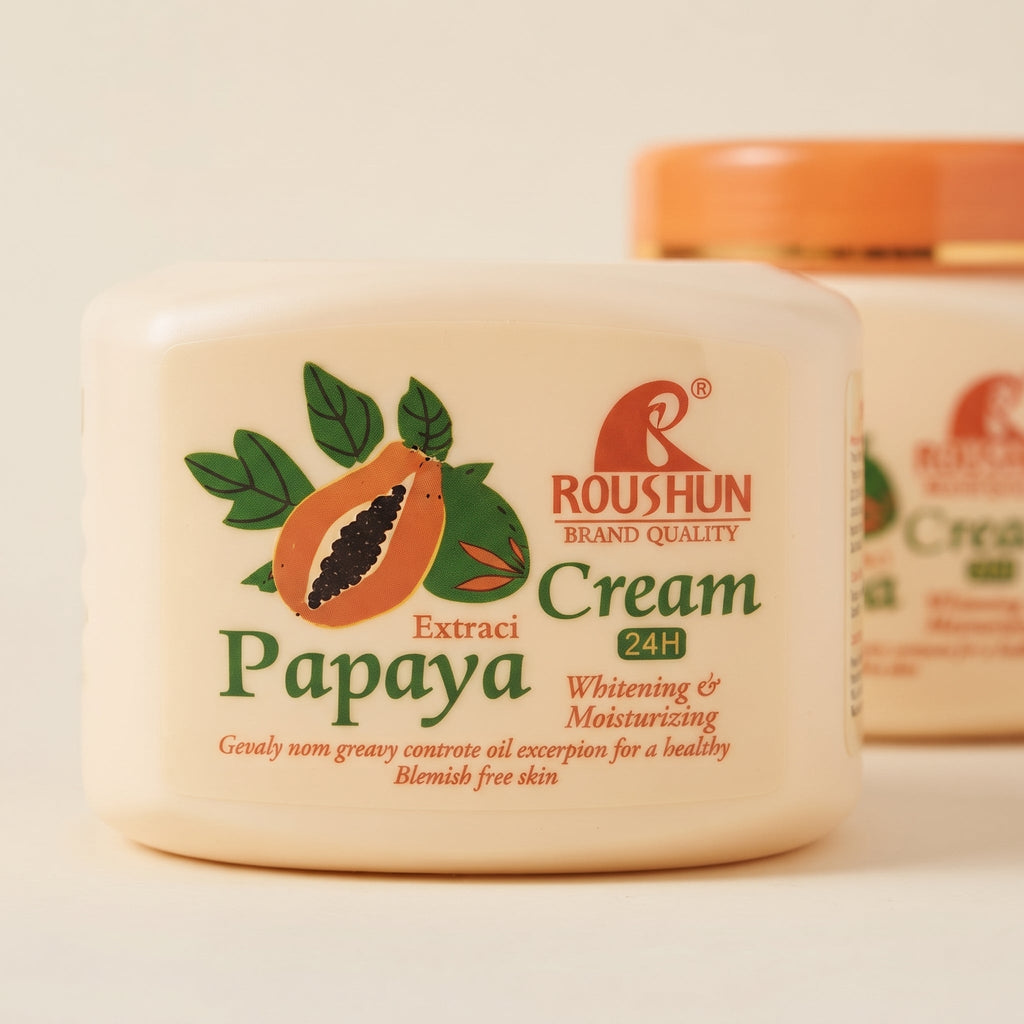 Roushun Papaya Extract Whitening And Moisturizing Cream – image 5