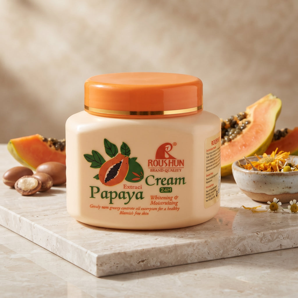 Roushun Papaya Extract Whitening And Moisturizing Cream – image 3