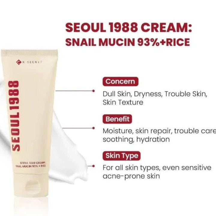 Seoul1988 Snail Cream – image 3