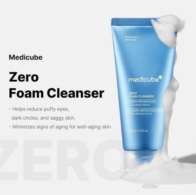 Medicube Zero Foam Cleanser dense foam texture