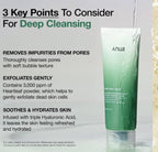 Anua Heartleaf Quercetinol Pore Deep Cleansing Foam 150ml tube