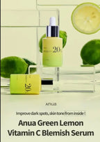Anua Green Lemon Vitamin C Blemish Serum key ingredients and texture