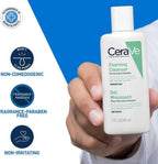 CeraVe Foaming Facial Cleanser travel size texture