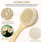 Tukuos Dual-Sided Long Handle Shower Brush – image 2
