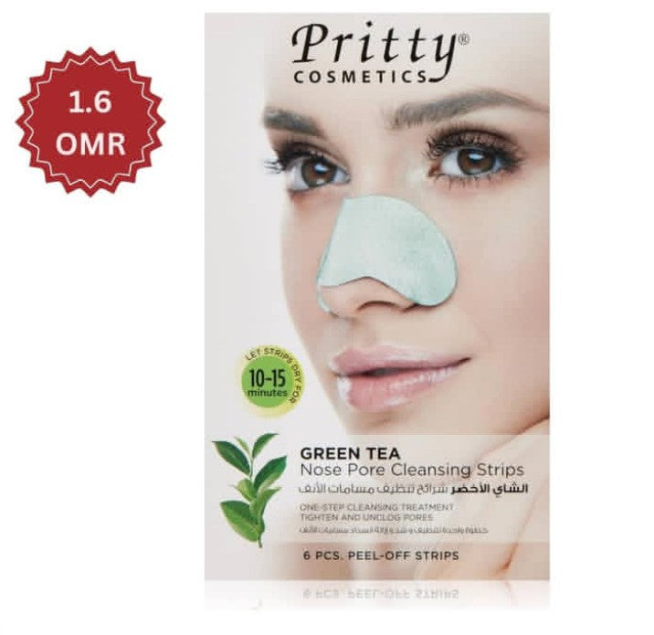 Pritty Tea Tree Nose Pore Cleansing Strips