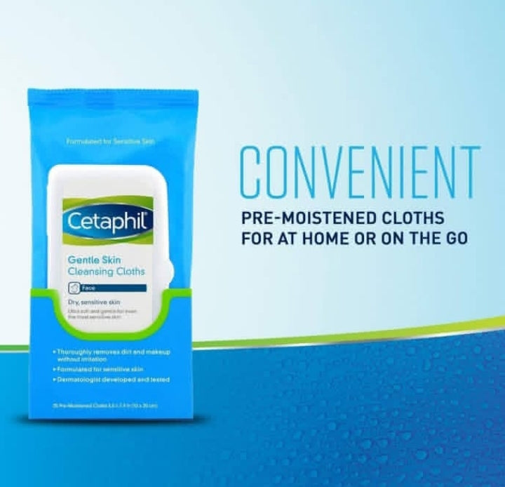 Cetaphil Gentle Skin Cleansing Wipes pack
