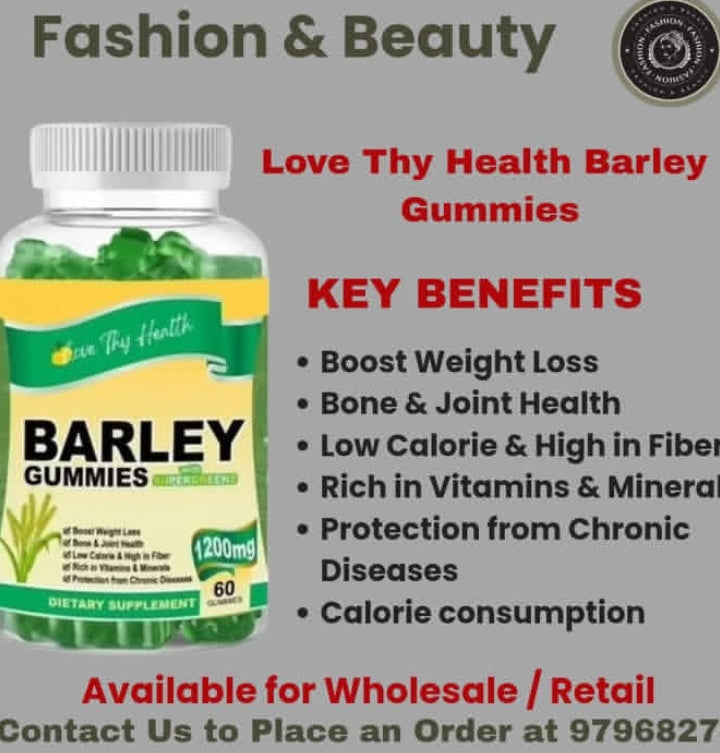 Barley Gummies 1200mg
