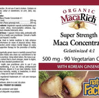 Natural Factors Organic MacaRich Super Strength Maca Concentrate – image 3