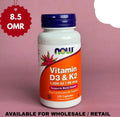 NOW Foods Vitamin D-3 & K-2