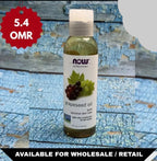 NOW Solutions 100% Pure Grapeseed Oil