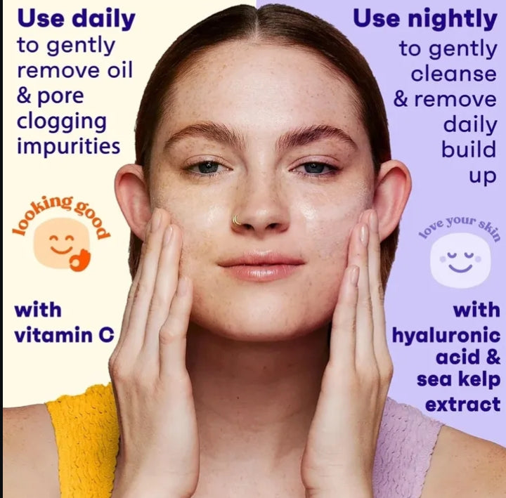 Clean & Clear Day/Night Cleanser 2-Pack