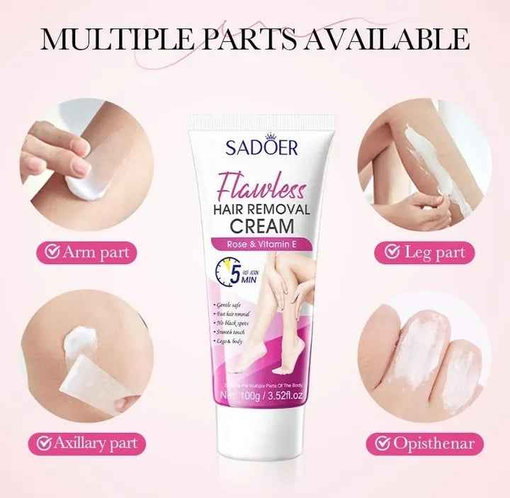 SADOER Flawless Hair Removal Cream – image 2