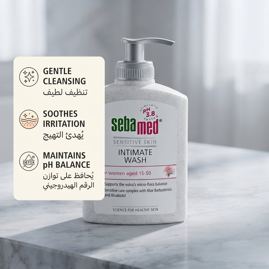 SebaMed Feminine Intimate Wash Menopause Ph 6.8 for Women 50 and Above 200ml – image 3