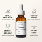 The Ordinary Mandelic Acid 10% + HA 30ml bottle, front