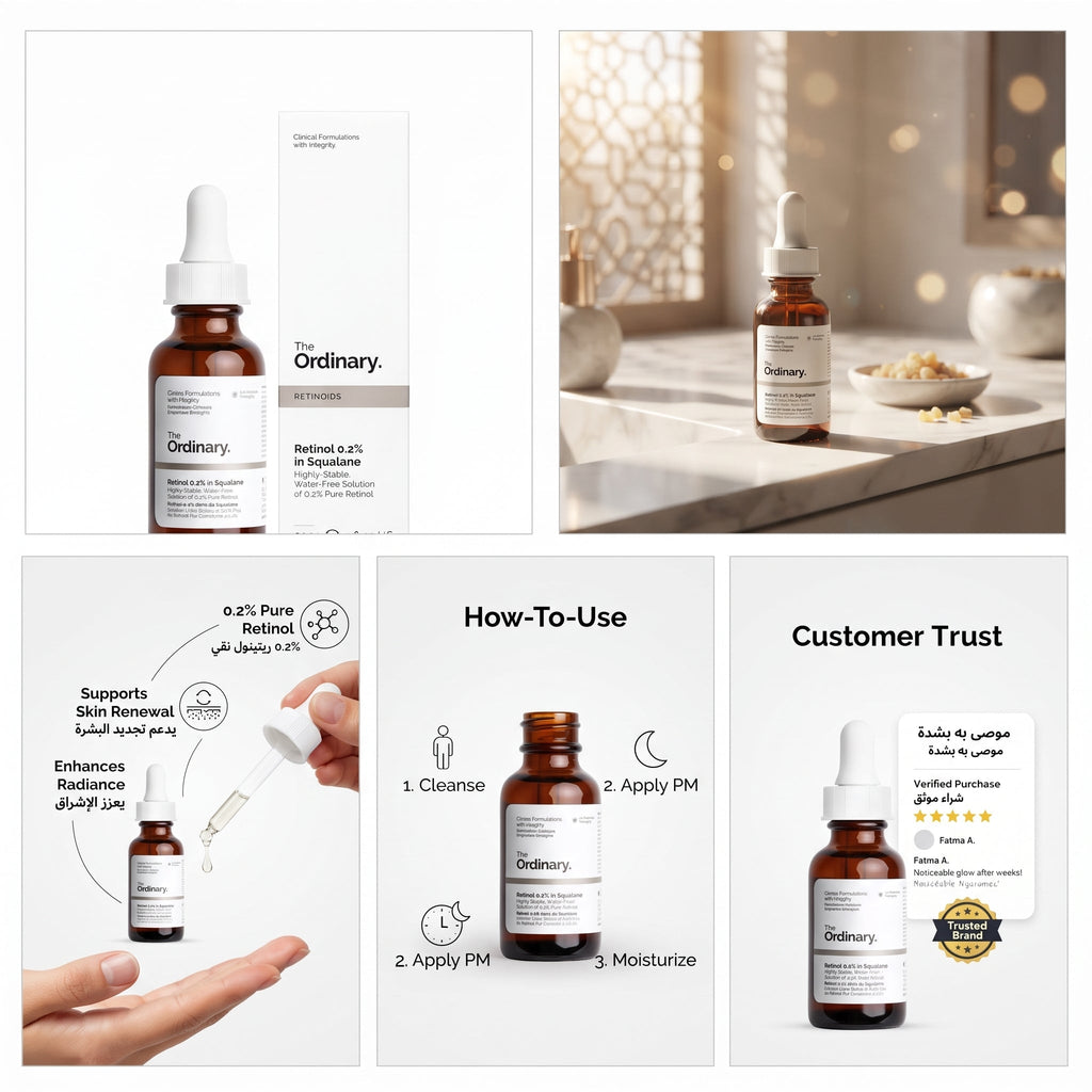 The Ordinary Retinol 0.5% in Squalane 30ml – image 3