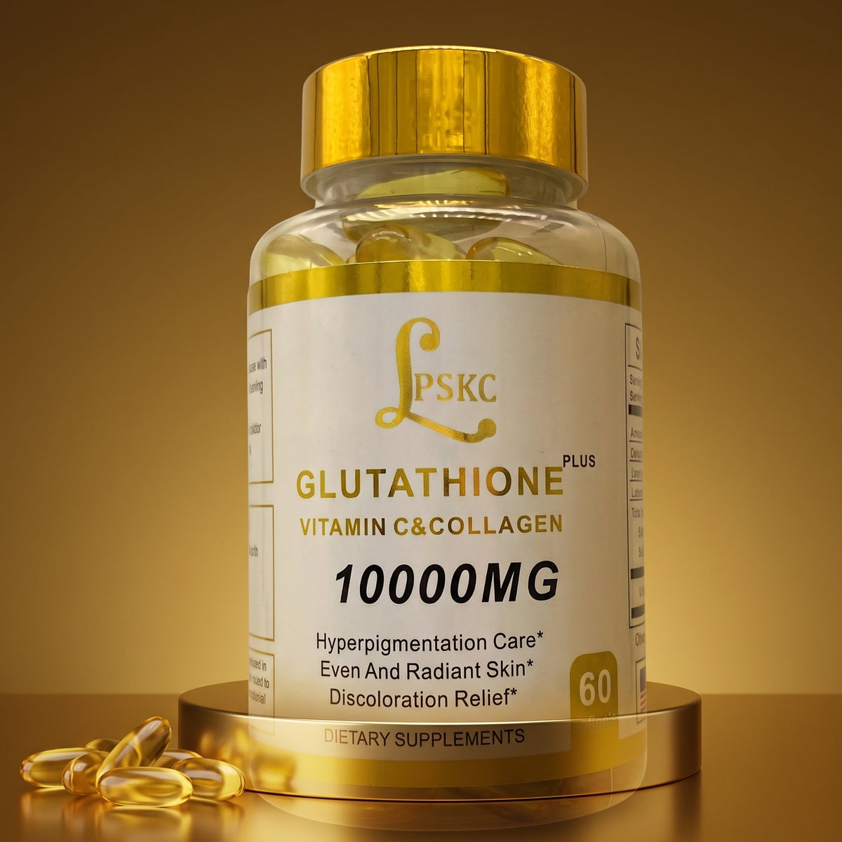 Vitamin C Beauty Product Glutathione Pills Capsule For Skin Whitening – image 2