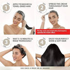 Blue Creamy Keratin Hair Mask Treatment 500ml – Straightening & Repair Mask