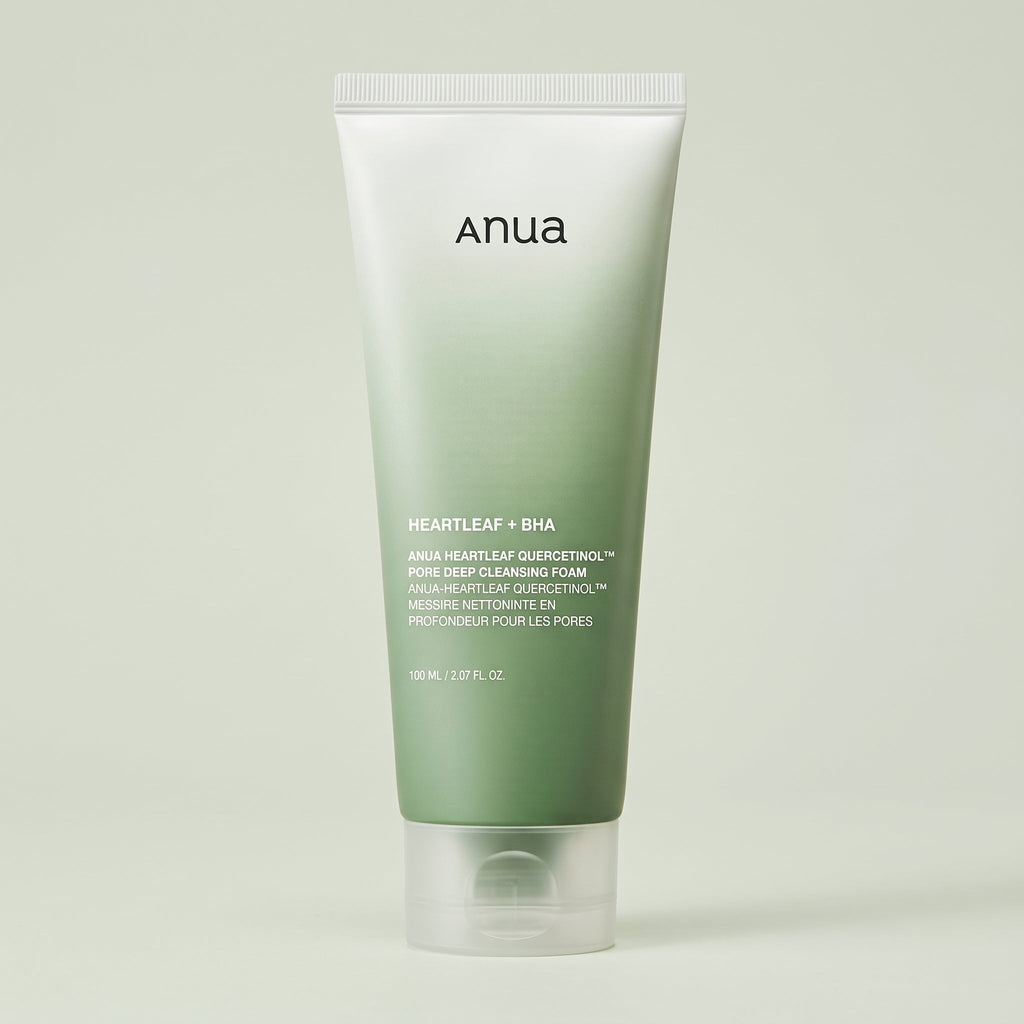 Anua Heartleaf Quercetinol Pore Deep Cleansing Foam 150ml – Heartleaf + BHA Face Wash