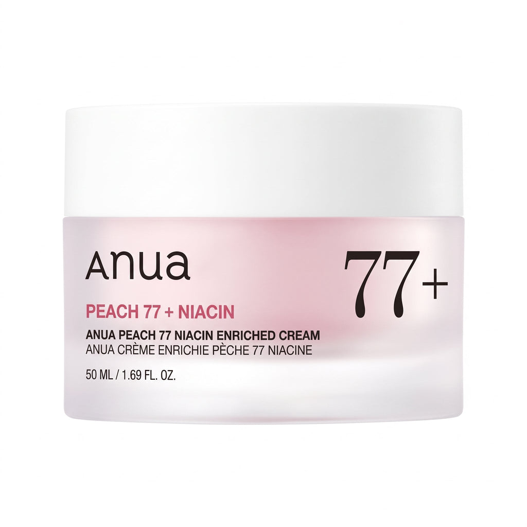 Anua Peach 77 Niacin Enriched Cream – Brightening Moisturiser for Glowing, Even-Toned Skin