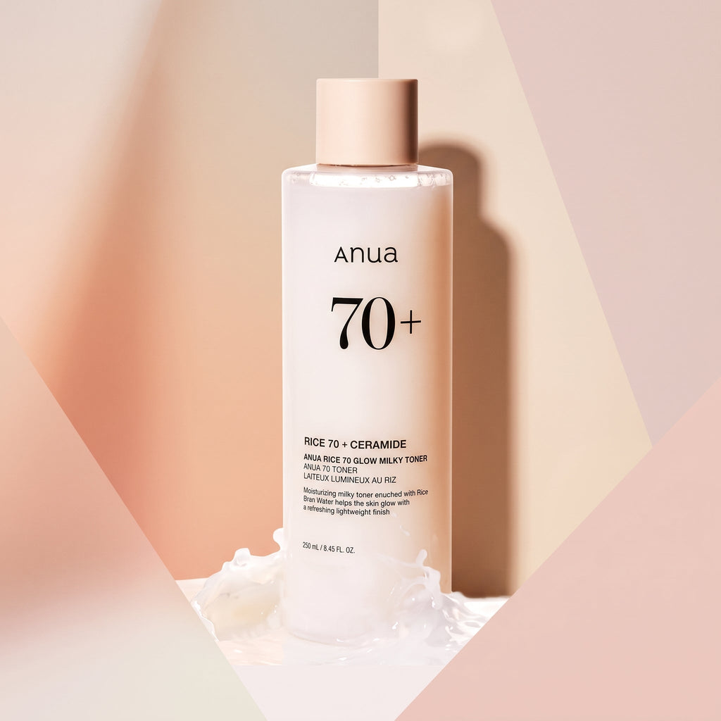 Anua Rice 70+ Ceramide Glow Milky Toner – Brightening Hydrating Toner
