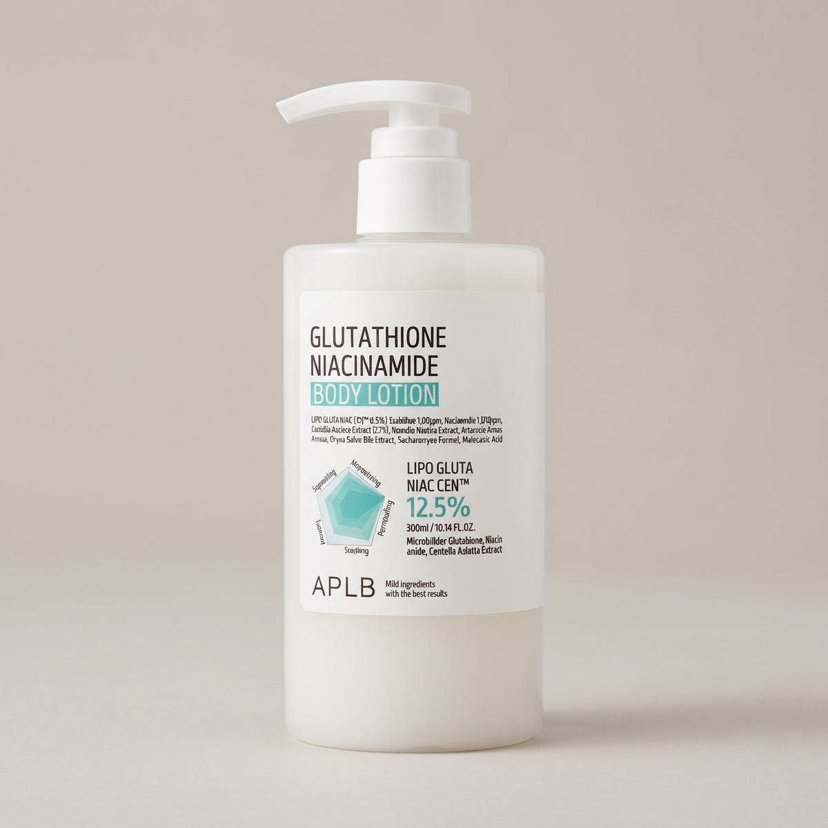 Glutathione + Niacinamide Brightening Body Lotion