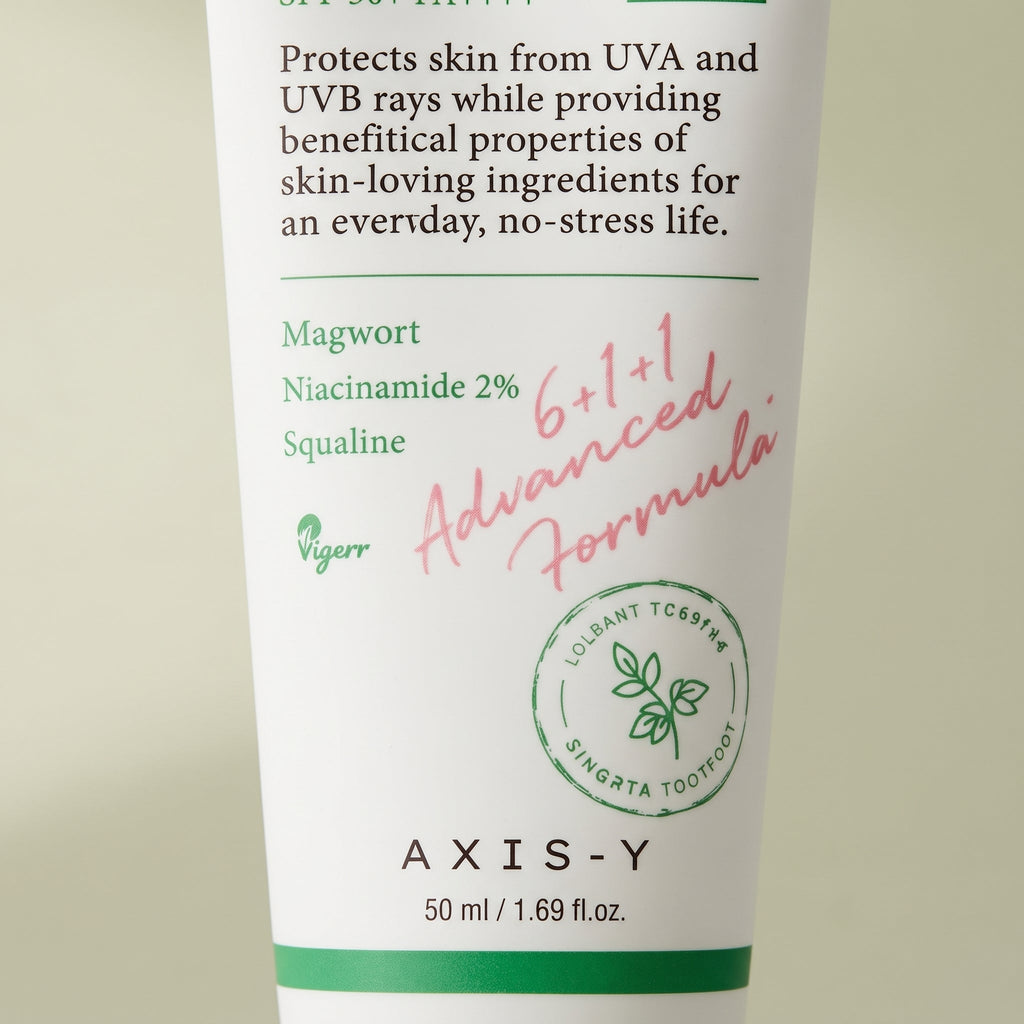 AXIS-Y Complete No-Stress Physical Sunscreen SPF 50+ – Mineral Sunscreen for Sensitive Skin
