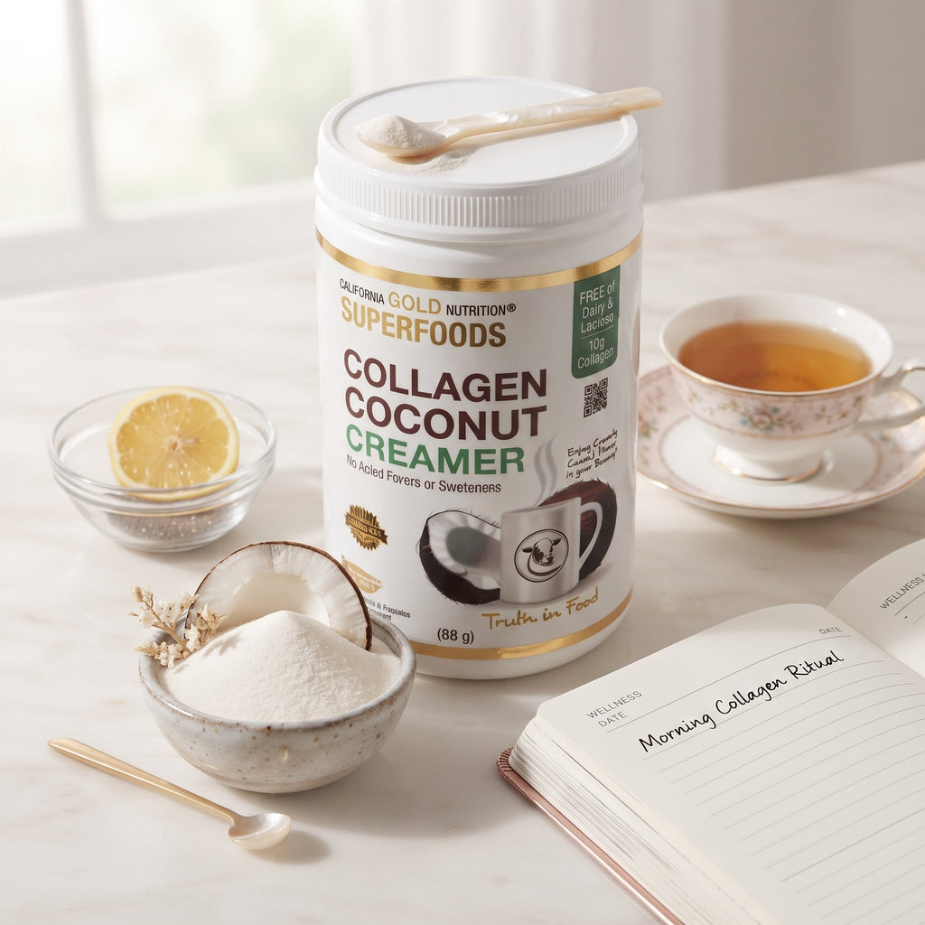 California Gold Nutrition Collagen Coconut Creamer