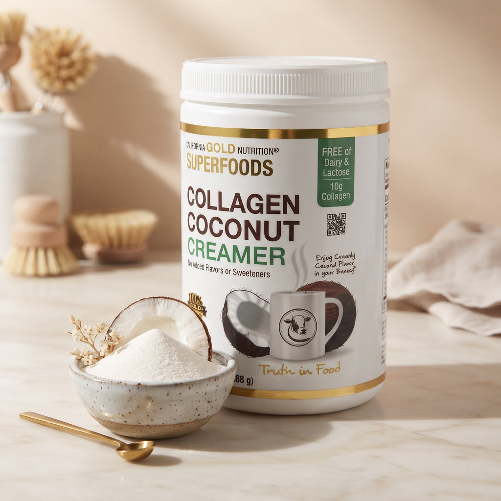 California Gold Nutrition Collagen Coconut Creamer