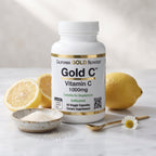 California Gold Nutrition Gold C, USP Grade Vitamin C, 1,000 mg, 60 Veggie Capsules