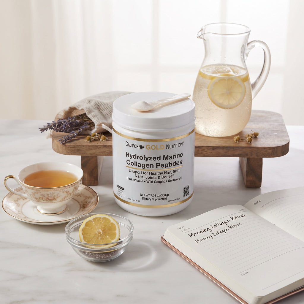 California Gold Marine Collagen Peptides – Unflavoured Collagen for Hair, Skin & Nails (500g)
