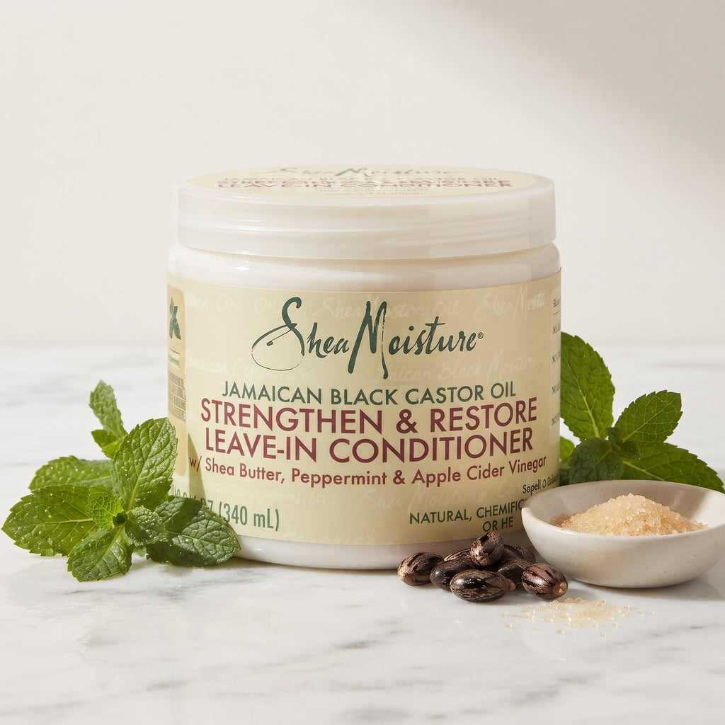 SheaMoisture Jamaican Black Castor Oil Strengthen & Restore Leave-In Conditioner – image 5