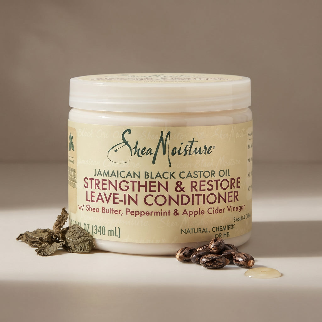 SheaMoisture Jamaican Black Castor Oil Strengthen & Restore Leave-In Conditioner – image 3