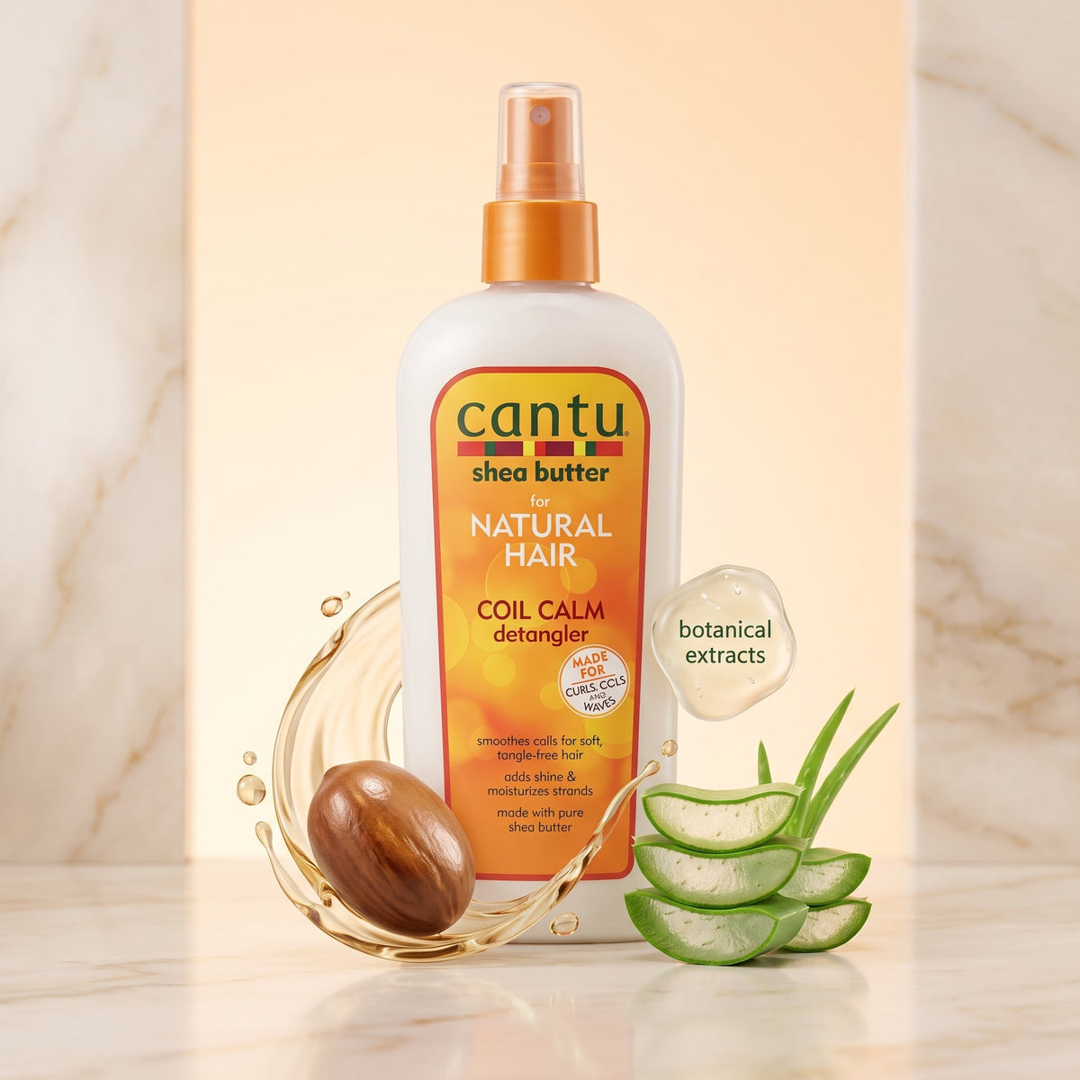Cantu Shea Butter Coil Calm Detangler